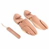 vidaXL Tendeur de chaussures avec chausse-pied EU 40-41 bois de c&egrave;dre