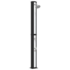 vidaXL Douche solaire avec pommeau de douche et robinet 40 l