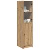 vidaXL Haut Armoire Ch&ecirc;ne artisanal 35 x 37 x 142 cm Bois d'ing&eacute;nierie