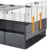 Ferplast Cage &agrave; lapin Multipla Maxi 142,5x72x50 cm Noir