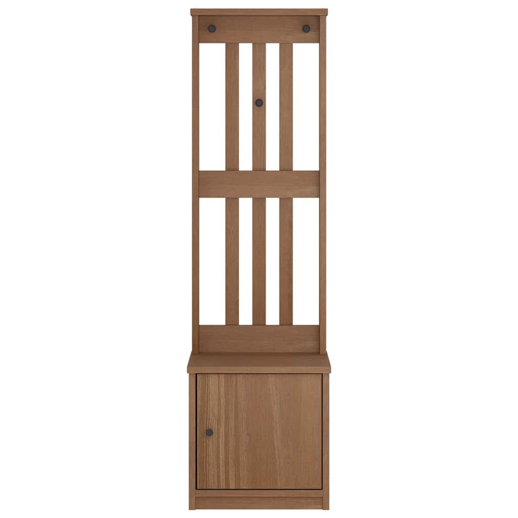 vidaXL Portemanteau SANDENS 45x40x159,5 cm bois massif pin