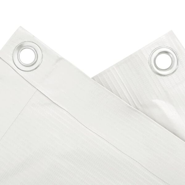 vidaXL &Eacute;cran d'intimit&eacute; de balcon blanc 400x90 cm PVC