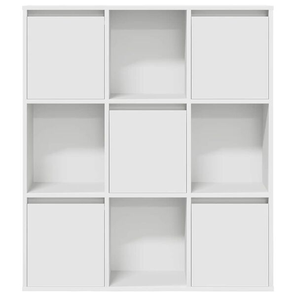 vidaXL Bibliothèque blanc 89x24x101,5 cm bois d'ingénierie
