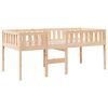vidaXL Lit pour enfants sans matelas 90x200 cm bois de pin massif