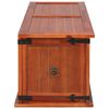 vidaXL Coffre de rangement 90x45x40 cm Bois d'acacia solide