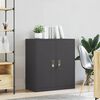 vidaXL Armoire de rangement Noir 80 x 40 x 90 cm Acier