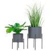 House Nordic Pots &agrave; fleurs 2 pcs Pavia Gris