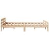 vidaXL Cadre de lit sans matelas 120x200 cm bois de pin massif