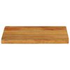 vidaXL Dessus de table à bord vivant 50x20x2,5 cm bois massif manguier