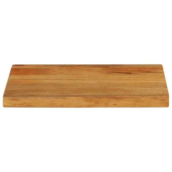 vidaXL Dessus de table à bord vivant 50x20x2,5 cm bois massif manguier