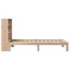 vidaXL Lit biblioth&egrave;que sans matelas 90x200 cm bois de pin massif