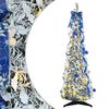 vidaXL Sapin de No&euml;l artificiel Blanc 120 cm PVC