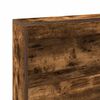 vidaXL T&ecirc;te de lit de rangement Ch&ecirc;ne fum&eacute; 160 cm Bois d'ing&eacute;nierie