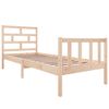 vidaXL Cadre de lit sans matelas bois de pin massif