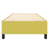 vidaXL Cadre de lit vert 90x190 cm tissu