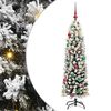 vidaXL Sapin de No&euml;l artificiel Vert 150 cm PVC et acier et plastique