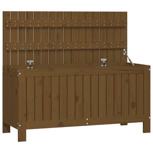 vidaXL Bo&icirc;te de rangement de jardin Marron miel 108x42,5x54cm Bois pin