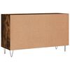 vidaXL Buffet ch&ecirc;ne fum&eacute; 100x36x60 cm bois d'ing&eacute;nierie