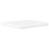 vidaXL Lit avec matelas Dover gris clair 160x200 cm velours