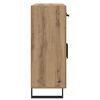 vidaXL Buffet Ch&ecirc;ne artisanal 69,5 x 34 x 90 cm Bois d'ing&eacute;nierie