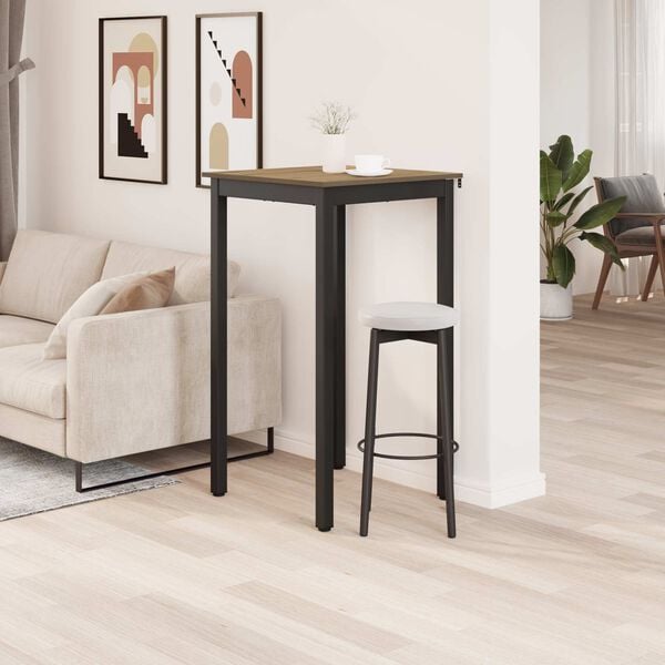 vidaXL Table de salle &agrave; manger / Table de repas Bois d'ing&eacute;nierie