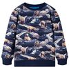 Sweatshirt pour enfants bleu marine 128