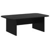 vidaXL Table basse Noir 93 x 53 x 33 cm Bois d'ing&eacute;nierie