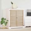 vidaXL Porte de Cabinet avec porte 2 pcs Naturel 140.5 x 2.1 x 49.5 cm