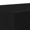 vidaXL Ensemble meuble TV Montage mural Chêne noir 150 x 30 x 50 cm