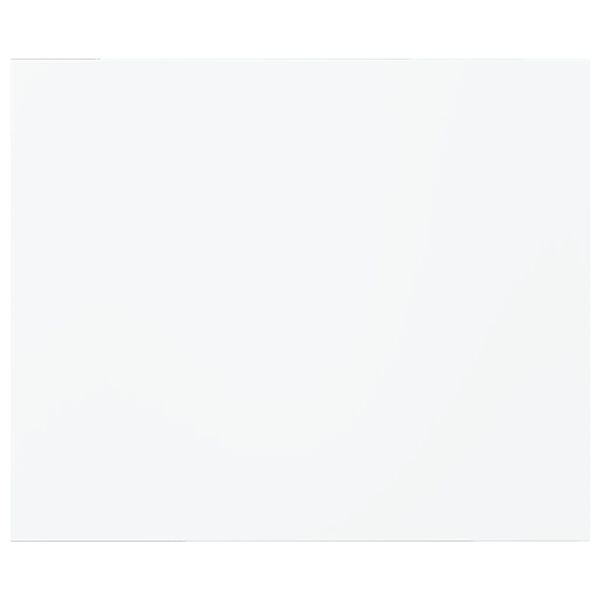 vidaXL Panneaux de bibliothèque 8 pcs Blanc 60x50x1,5 cm Aggloméré