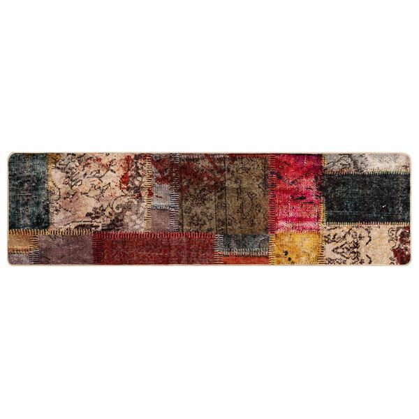 vidaXL Coureur de Tapis MARSA Multicolore 200 x 50 cm Polyester et PVC