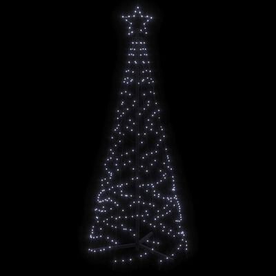 Sapin de Noël cône 752 LED blanc chaud 160x500 cm