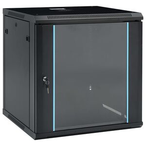 vidaXL Coffret de r&eacute;seau mural 12U 19" IP20 600x600x640 mm
