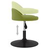 vidaXL Tabouret de massage Vert clair Velours