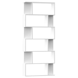 vidaXL Biblioth&egrave;que/S&eacute;parateur de pi&egrave;ce Blanc Bois d'ing&eacute;nierie