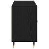 vidaXL Buffet Chêne noir 100 x 36 x 60 cm Bois d'ingénierie