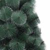 vidaXL Sapin de No&euml;l artificiel pr&eacute;-&eacute;clair&eacute; Vert 180 cm PET