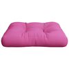 vidaXL Coussin de palette rose 60x60x12 cm tissu