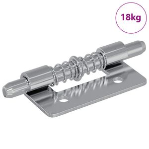 vidaXL Serrure 1800 pcs Argent&eacute; 46 x 17 x 1,2 mm Acier