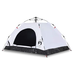 vidaXL Tente de camping 3 personnes tissu occultant libération rapide
