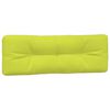vidaXL Coussins de palette lot de 3 vert vif tissu