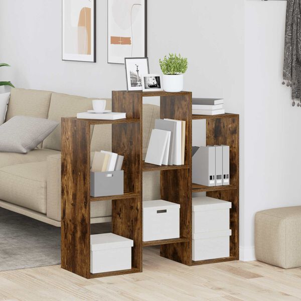 vidaXL Buffet Ch&ecirc;ne fum&eacute; 90 x 30 x 90 cm