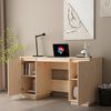 vidaXL Bureau 140x50x75 cm bois massif de pin