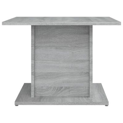 vidaXL Table basse Gris Sonoma 55,5x55,5x40 cm Aggloméré