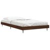 vidaXL Cadre de lit sans matelas ch&ecirc;ne marron 90x190cm bois ing&eacute;nierie