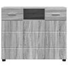 vidaXL Cabinet en Bois avec tiroir Gris Sonoma 88,5 x 30,5 x 73 cm
