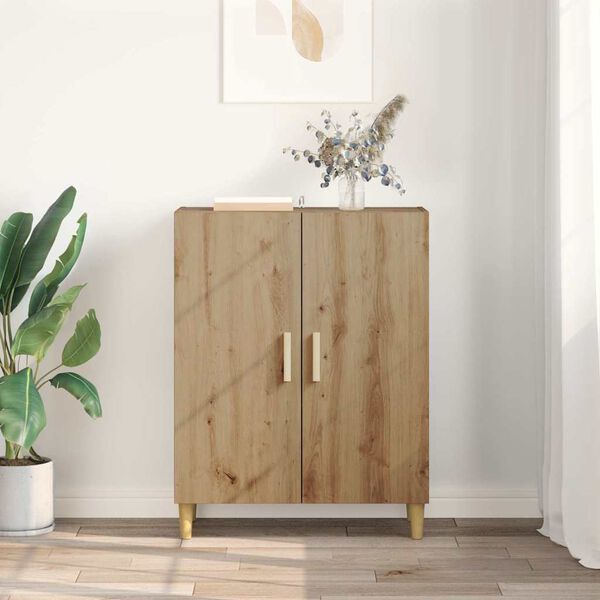 vidaXL Buffet Ch&ecirc;ne artisanal 70 x 34 x 90 cm Bois d'ing&eacute;nierie