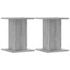 vidaXL Supports pour plantes 2 pcs sonoma gris bois d'ing&eacute;nierie