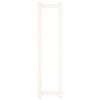 vidaXL Porte-serviette Blanc 23x18x90 cm Bois de pin massif