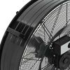 vidaXL Ventilateur &agrave; tambour industriel 77 cm 187,7 W Noir